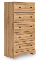 Load image into Gallery viewer, Aleaport - Warm Brown - Five Drawer Chest