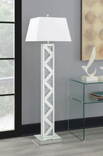 Load image into Gallery viewer, Carmen - Empire Mirrored Acrylic Floor Lamp - Silver