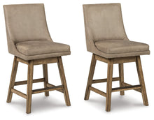 Load image into Gallery viewer, Tallenger - Swivel Barstool (Set of 2)