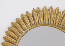 Load image into Gallery viewer, Tuscany - Sunburst Wall Mirror - Gold