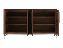 Load image into Gallery viewer, Black Verona - 4-Door Console - Deep Forest Brown