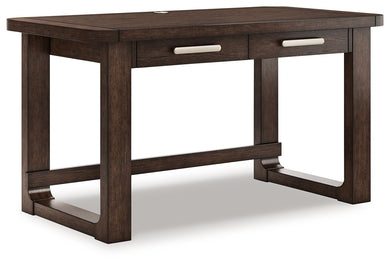 Breckington - Dark Brown - Home Office Desk