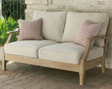 Load image into Gallery viewer, Clare - Beige - Loveseat W/Cushion