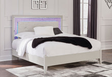 Load image into Gallery viewer, Zyniden - Upholstered Panel Bed