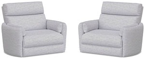 Radius Xl - Extra Wide Power Glider Recliner (Set of 2)