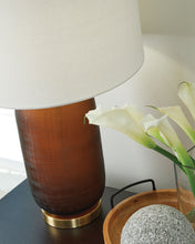 Load image into Gallery viewer, Farberman - Amber - Glass Table Lamp