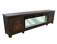 Load image into Gallery viewer, Blackburn - 93&quot; Electric Fireplace - Dark Brown