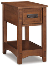 Load image into Gallery viewer, Breegin - Brown - Chair Side End Table - 1 Drawer