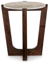 Load image into Gallery viewer, Tanidore - Warm Brown - Round End Table