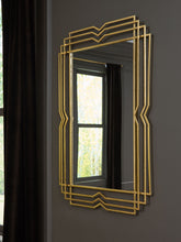 Load image into Gallery viewer, Claybrook - Gold Finish - Accent Mirror