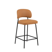 Load image into Gallery viewer, Blythe - Vegan Leather Bar Chair (Set of 2)
