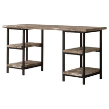 Load image into Gallery viewer, Kemper - 4-Shelf Writing Desk - Weathered Brown