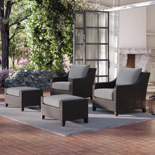 Load image into Gallery viewer, Skye - Outdoor Chair &amp; Ottoman Set