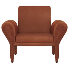 Load image into Gallery viewer, Liana - Upholstered Roll Arm Accent Armchair - Rust