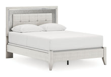 Load image into Gallery viewer, Zyniden - Upholstered Panel Bed
