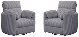 Radius - Power Swivel Glider Recliner (Set of 2)