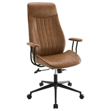 Load image into Gallery viewer, Ranger - Upholstered Adjustable Home Office Desk Chair - Brown
