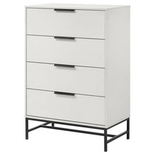 Load image into Gallery viewer, Sonora - 4-Drawer Bedroom Chest - White