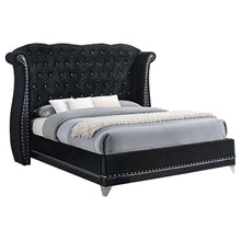 Load image into Gallery viewer, Barzini - Upholstered Wingback Bed