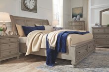 Load image into Gallery viewer, Lettner - Sleigh Bed