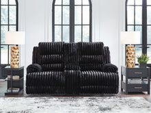 Load image into Gallery viewer, Rhine Falls - Onyx - Double Reclining Power Loveseat With Console