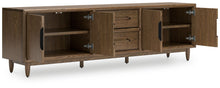 Load image into Gallery viewer, Roanhowe - Brown - Extra Large TV Stand