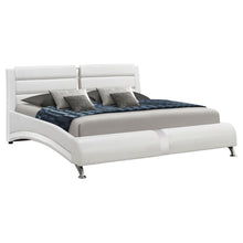 Load image into Gallery viewer, Jeremaine - Upholstered Sleigh Bed