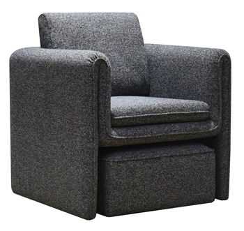 Vreni - Charcoal / Black - Accent Chair