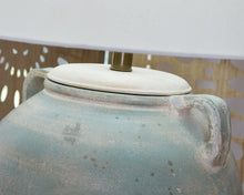 Load image into Gallery viewer, Shawburg - Antique Green - Terracotta Table Lamp