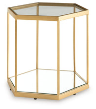 Load image into Gallery viewer, Veerwick - Gold Finish - Accent Cocktail Table