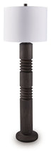 Load image into Gallery viewer, Fainwell - Distressed Black - Poly Floor Lamp