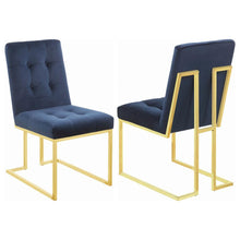 Load image into Gallery viewer, Cisco - Velvet Upholstered Dining Side Chair (Set of 2)