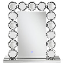 Load image into Gallery viewer, Aghes - Vanity Mirror With Lighting - Silver