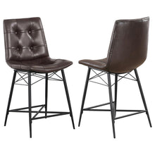 Load image into Gallery viewer, Aiken - Upholstered Tufted Counter Chair (Set of 2)