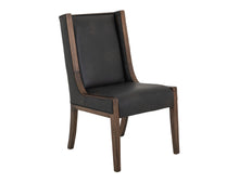 Load image into Gallery viewer, Walnut - Upholstered Chair (Set of 2) - Brown/Black