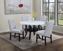 Load image into Gallery viewer, Isla - 5 Piece Dining Room Set - White / Black
