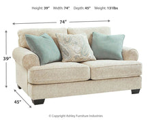 Load image into Gallery viewer, Monaghan - Sandstone - Loveseat