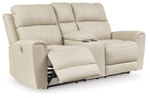 Load image into Gallery viewer, Dahlmoore - Almond - Dbl Power Reclining Loveseat With Console