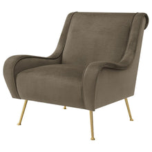 Load image into Gallery viewer, Ricci - Upholstered Saddle Arm Accent Chair