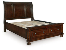 Load image into Gallery viewer, Porter - Sleigh Storage Bed