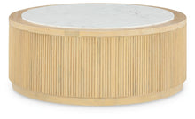 Load image into Gallery viewer, Camdill - Light Brown / White - Round Cocktail Table