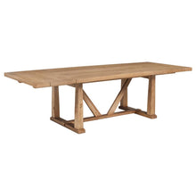 Load image into Gallery viewer, Middleton - 106&quot; Extension Leaf Dining Table - Natural Brown
