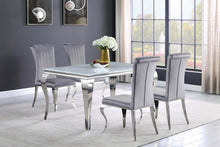 Load image into Gallery viewer, Carone - Rectangular Glass Dining Set