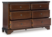 Load image into Gallery viewer, Trellington - Brown - Dresser