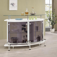 Load image into Gallery viewer, Gideon - Curved Glass Top Home Cabinet