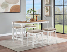 Load image into Gallery viewer, Martina - 5 Piece Rectangular Counter Height Dining Set - White