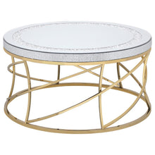 Load image into Gallery viewer, Elise - Round Mirror Top Coffee Table Set