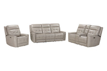 Load image into Gallery viewer, Canterbury - Power Reclining Zero Gravity Sofa Loveseat And Recliner - Pewter