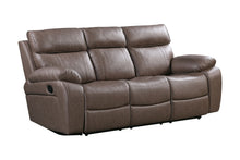 Load image into Gallery viewer, Theon - Manual Sofa With Drop Down Table - Stokes Toffee