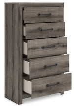 Load image into Gallery viewer, Graystorm - Brown Gray - Five Drawer Chest